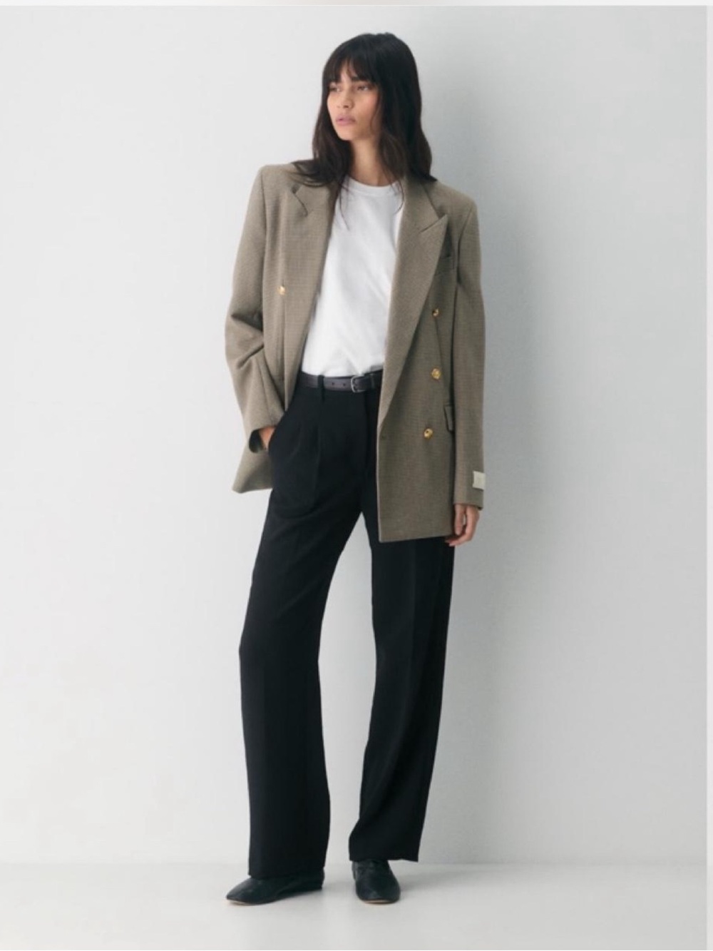 Aritza The Effortless Pant Black Wide-Leg Length Full, Super High Rise, Leg Wide